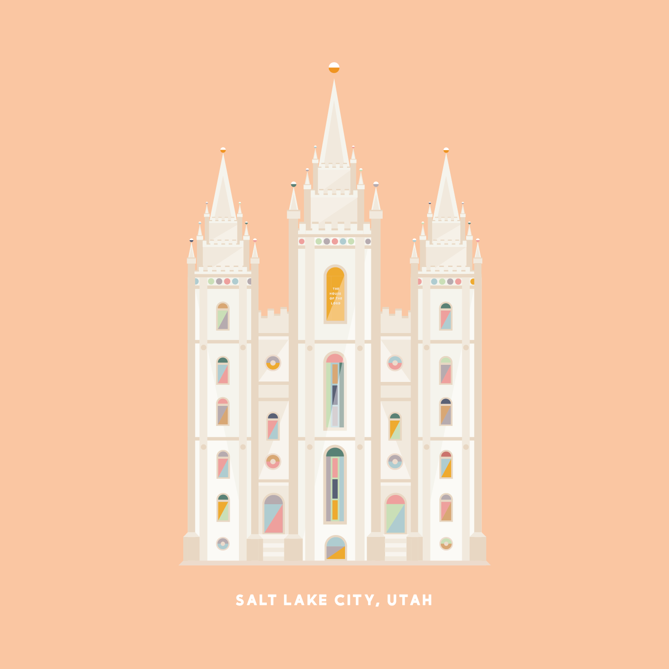 Salt Lake City Temple Print