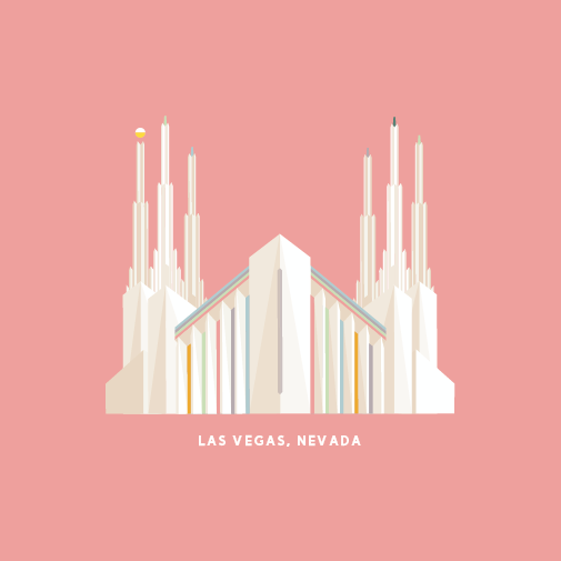 Las Vegas Nevada Temple Print