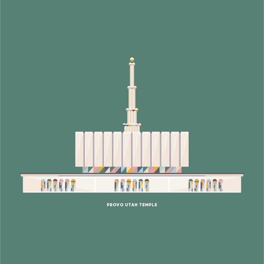 Provo Utah Temple Print